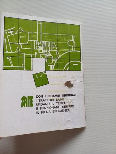 SAME Corsaro 70 2 RM - 4 RM trattore manuale …