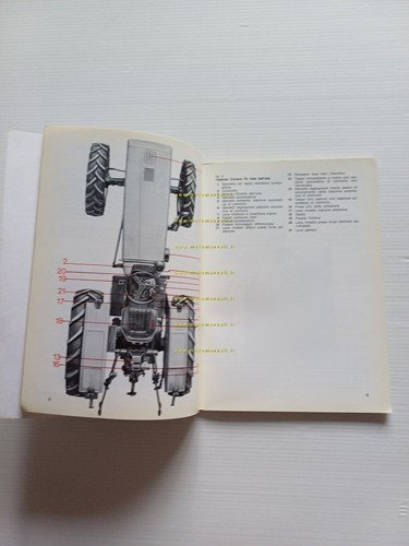 SAME Corsaro 70 2 RM - 4 RM trattore manuale …