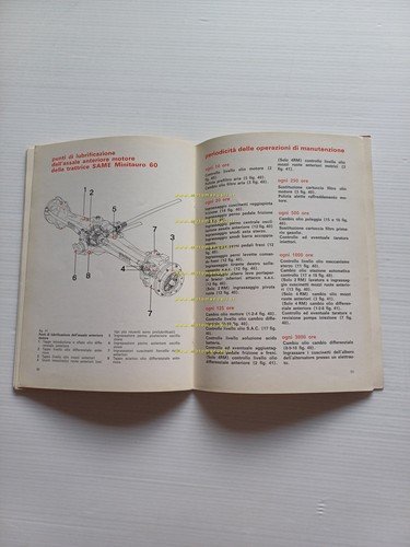 SAME Minitauro 60 2 RM - 4 RM 1972 trattore …