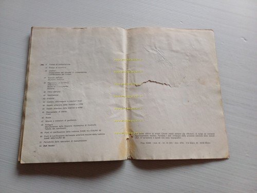 SAME Minitauro 60 2 RM - 4 RM 1972 trattore …