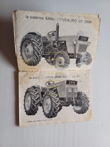 SAME Minitauro 60 2 RM - 4 RM 1972 trattore …