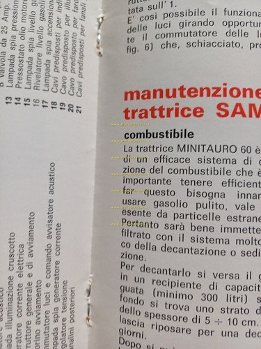 SAME Minitauro 60 2 RM - 4 RM 1972 trattore …