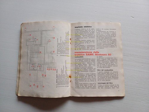 SAME Minitauro 60 2 RM - 4 RM 1972 trattore …