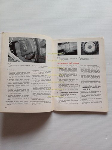 SAME Samecar Agricolo 1963 trattore manuale uso manutenzione originale