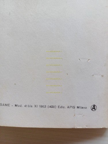 SAME Sametto 120 - 120 DT 1963 trattore manuale uso …