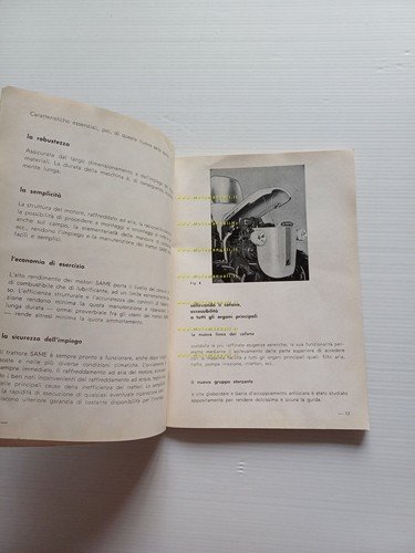 SAME Sametto 120 - 120 DT 1963 trattore manuale uso …
