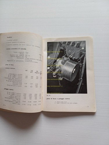 SAME Sametto 120 - 120 DT 1963 trattore manuale uso …