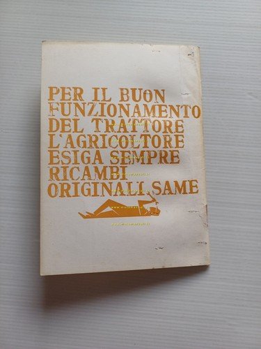 SAME Sametto V - Sametto V DT 1964 trattore manuale …