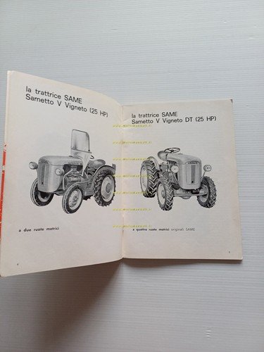 SAME Sametto V - Sametto V DT 1964 trattore manuale …