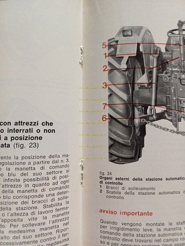 SAME Saturno 80 2 RM - 4 RM 1972 trattore …