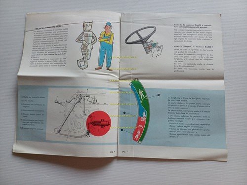 Same trattore modello 240 Automazione 1960 depliant italiano originale