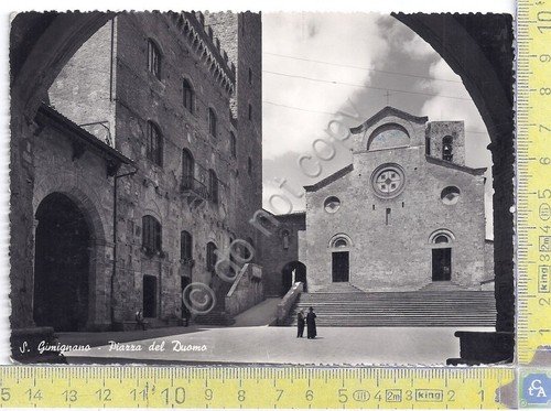 San Giminiano- Piazza del Duomo- 1953 | Immagine principale