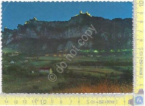 San Marino - Notturno del Monte Titano - Anni '60 …