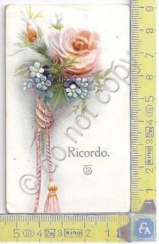 Santino - Holy Card - Ricordo - Maria SS. di …