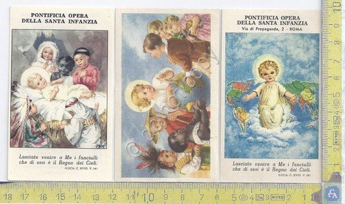 Santino - Pontifia Opera della Santa Infanzia - 1961 -62-65