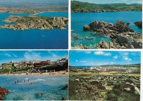 Sardegna Santa Teresa di Gallura Lotto di 8 cartoline VG …