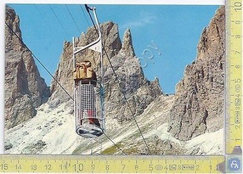 Sassolungo con Telecabina - 1977