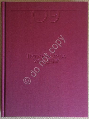 Scala di Milano - Agenda 2009 - Nuova con custodia | Immagine Gallery 2