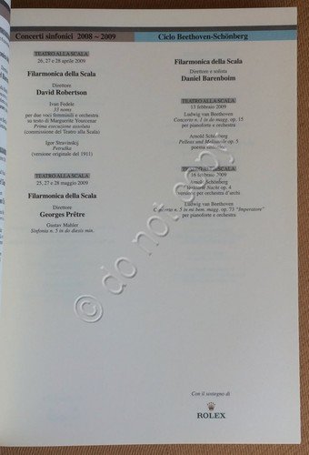 Scala di Milano - Agenda 2009 - Nuova con custodia | Immagine Gallery 3