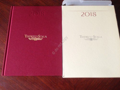 Scala di Milano Agenda 2018 nuova con custodia | Immagine principale