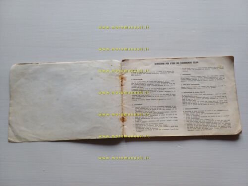 Selva motori fuoribordo S 350 400 500 1974 catalogo ricambi …