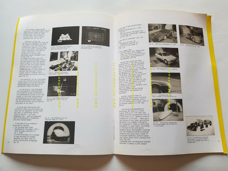 Sergio Pininfarina Design presentazione Accademia Svezia 1987 opuscolo originale