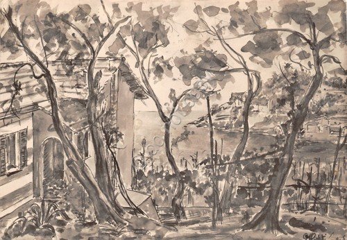 Sestri Levante Illustrata La Mandrella 1964 macchiata | Immagine principale