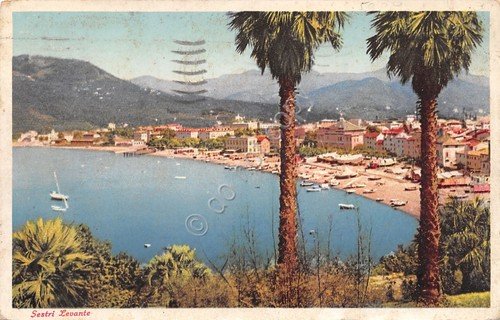 Sestri Levante Panorama Illustrata 1940 | Immagine principale