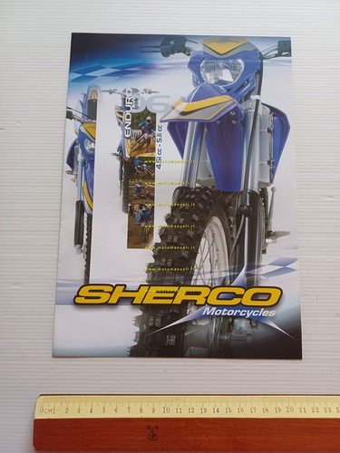 Sherco 4.5i - 5.1i Enduro 2006 depliant inglese originale