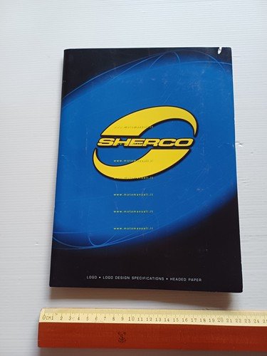 Sherco cartella stampa modelli 2003 depliant poster inglese originale