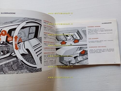 Simca Chrysler Horizon manuale uso manutenzione originale italiano