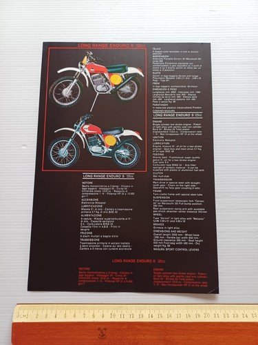 Simonini 125 Long Range Enduro modelli S - R 1976 …