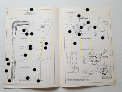 Simonini Mustang 125 1979 scheda omologazione DGM Facsimile originale