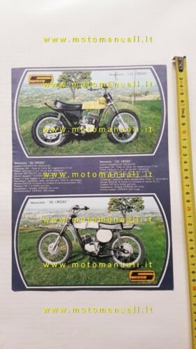 Simonini produzione 125 - 50 Cross Regolarità 1973 depliant originale …