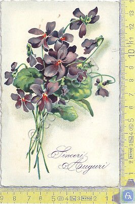 Sinceri Auguri - Greetings - 1935 - Cartolina - Postcard