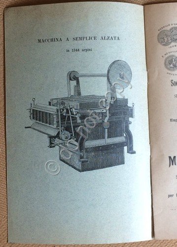 Società Anonima delle Macchine Verdol - Catalogo primi '900 - … | Immagine Gallery 2