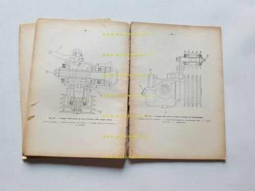 SPA Fiat Autocarro mod. 38 R-RA 1943 manuale uso manutenzione …