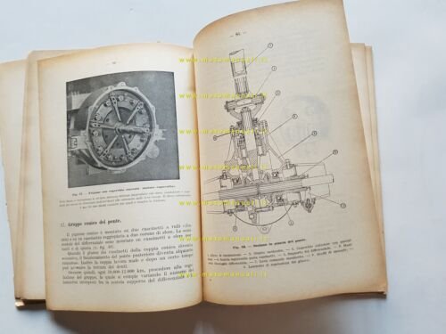 SPA Fiat Autocarro mod. 38 R-RA 1943 manuale uso manutenzione …