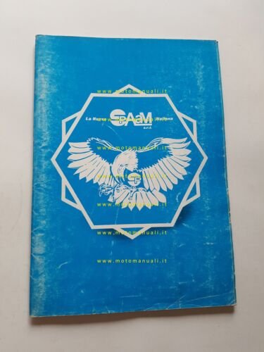 SPAAM catalogo generale selle Vespa Ciao moto anni 80 originale