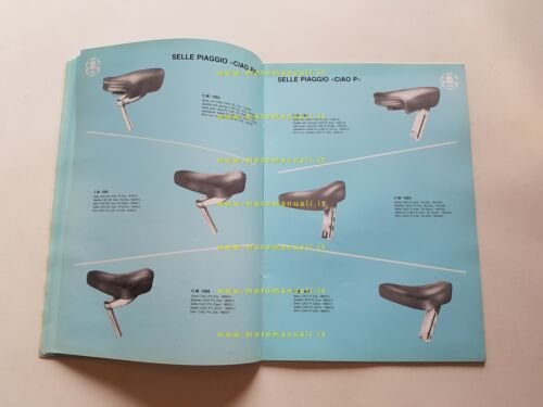 SPAAM catalogo generale selle Vespa Ciao moto anni 80 originale