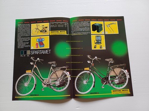 Spartamet Sachs 50 Bicicletta motorizzata depliant originale italiano