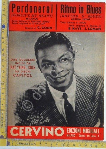 Spartito - Score - Nat "king" Cole - Forgive my … | Immagine principale