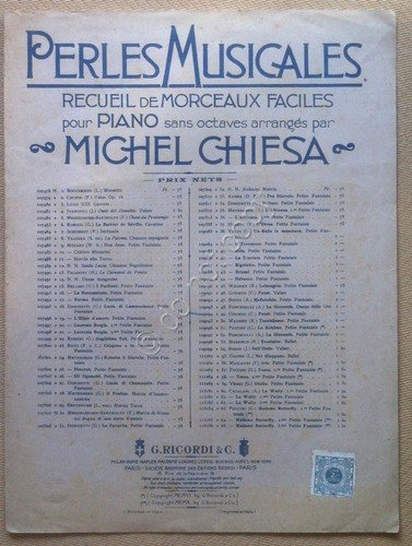 Spartito pianoforte - Perles Musicales - C. Gounod - Faust … | Immagine principale