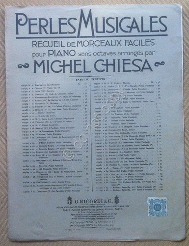 Spartito pianoforte - Perles Musicales - Donizzetti - Poliuto - … | Immagine Gallery 1