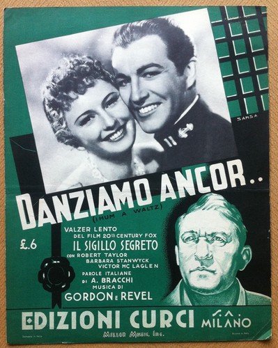 Spartito Score - Danziamo ancor ... - Gordon e Revel … | Immagine principale