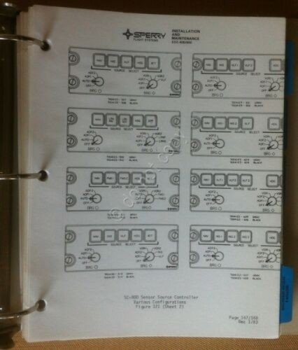 Sperry - EDZ-600/800 Electronic Flight Instrument System Installation manual | Immagine Gallery 4