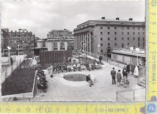 Stoccolma - Hotorgs City - 1960 - Cartolina - Postcard