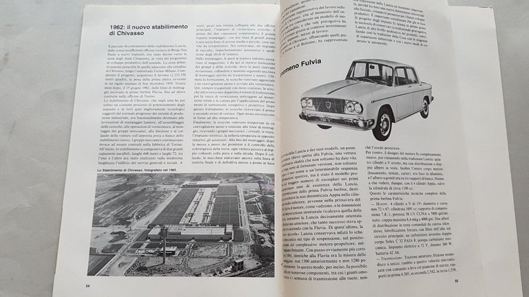 Storia della Lancia 1906-1969 Rivista Lancia 1974
