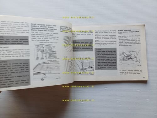 SUBARU 1300 - 1600 - 1800 1982 manuale uso manutenzione …