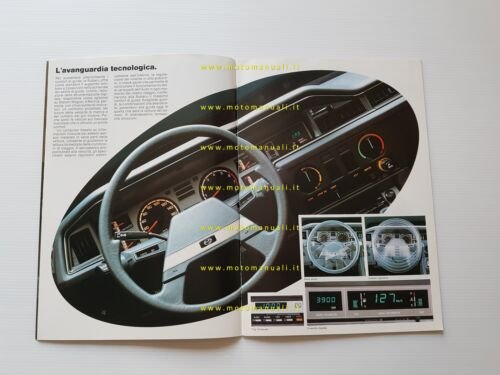 Subaru 4WD produzione modelli 1984 depliant pubblicitario originale italiano